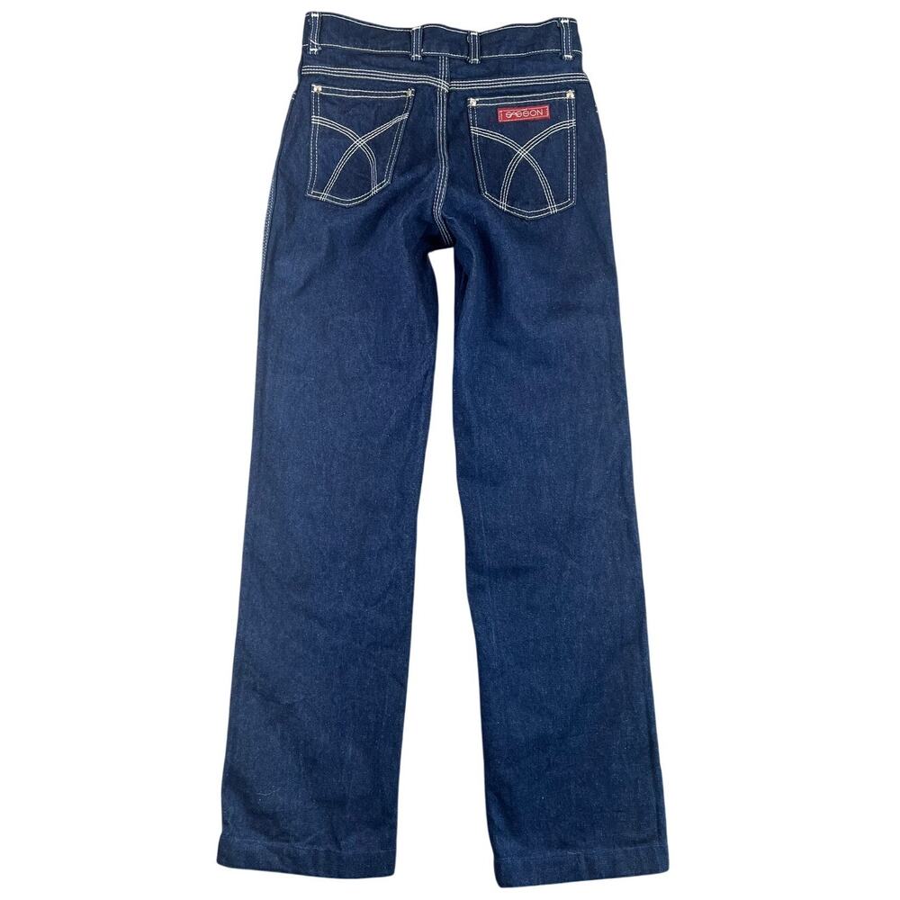 Vintage 1981 Sasson Jeans Dark Wash High Rise Straight Leg USA Women’s 28x30